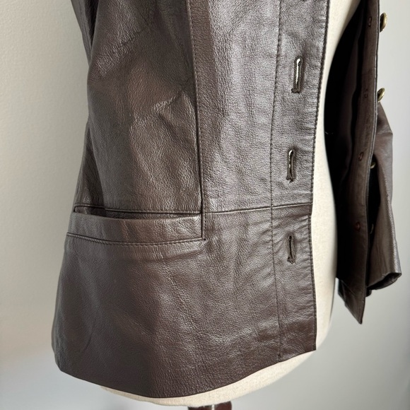 Vintage Leather Jacket by Moda Spiegel - Picture 6 of 10